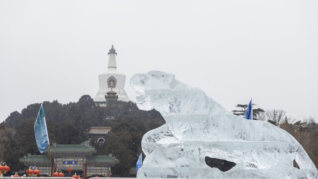 北海雪景