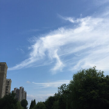 蓝天白云
