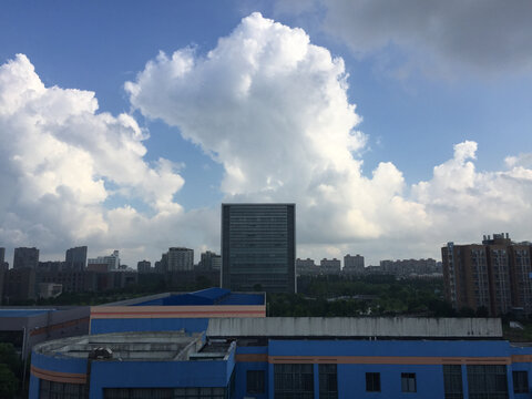 蓝天白云