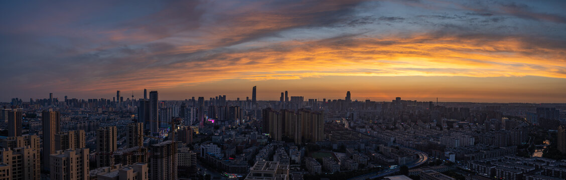 沈阳晚霞