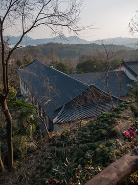 新中式歇山顶大屋顶