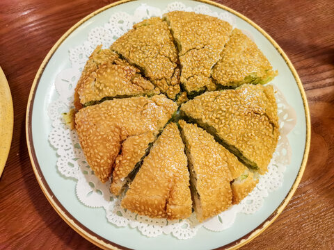 香酥芝麻饼