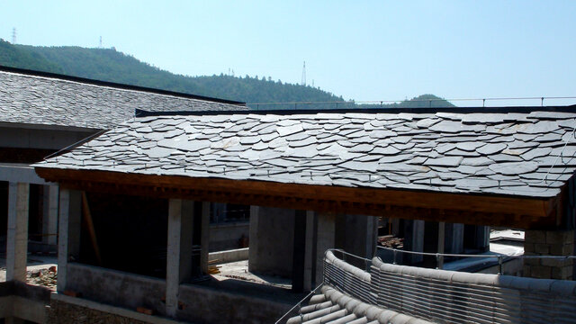 石板建筑屋顶