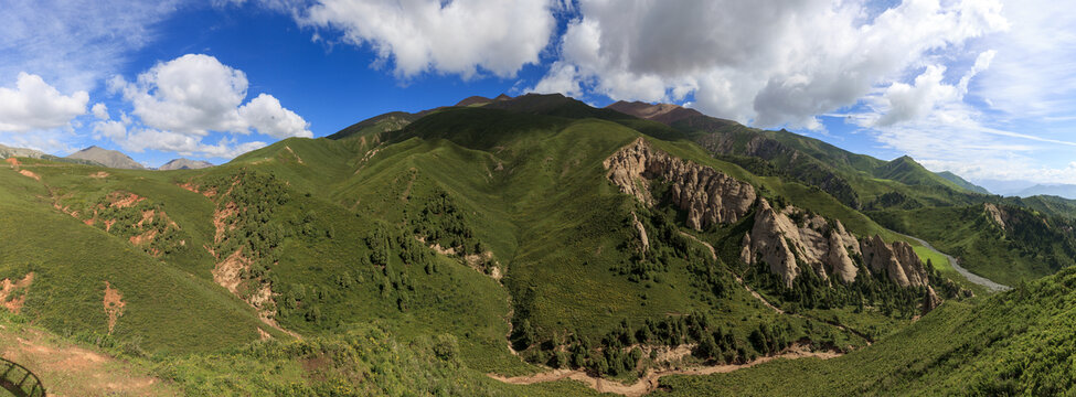 祁连县牛心山