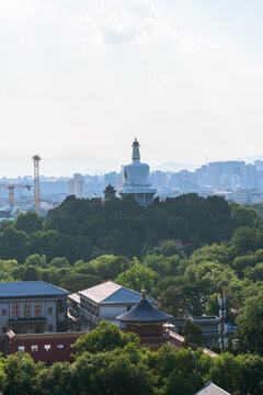 北京建筑群都市风光