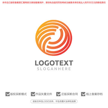 线路板科技标志logo