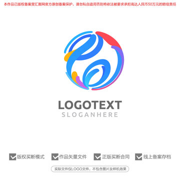 美容美发标志logo