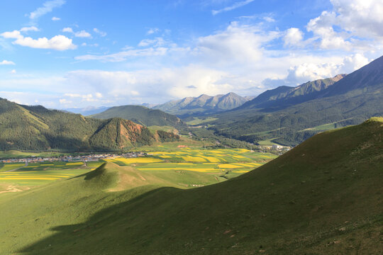 祁连山风光