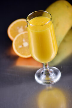 芒果鲜橙汁