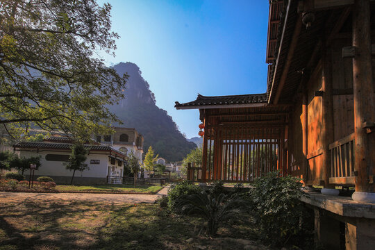 恭城社山村