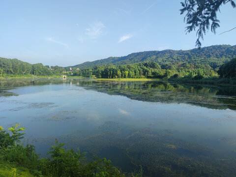 湖光山色