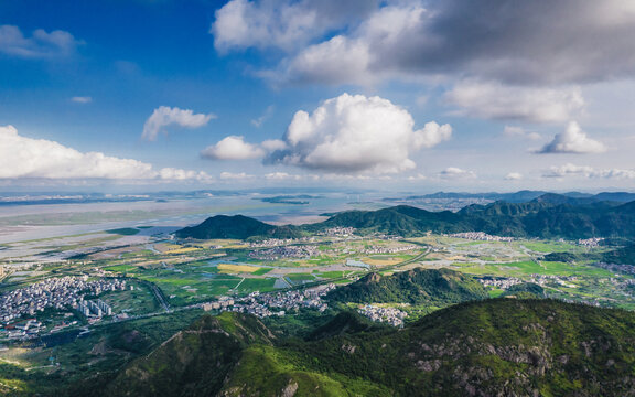 温州雁荡山与乐清湾