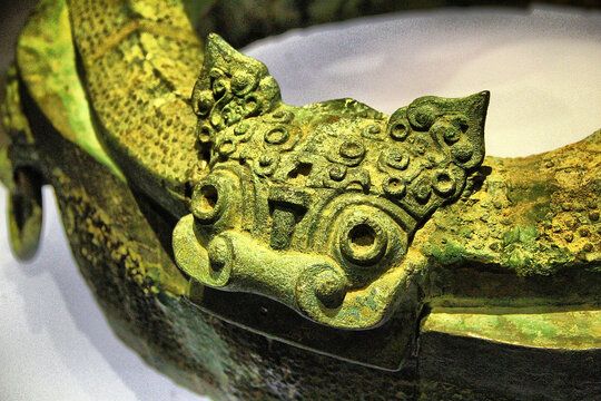 安徽博物馆青铜器盘