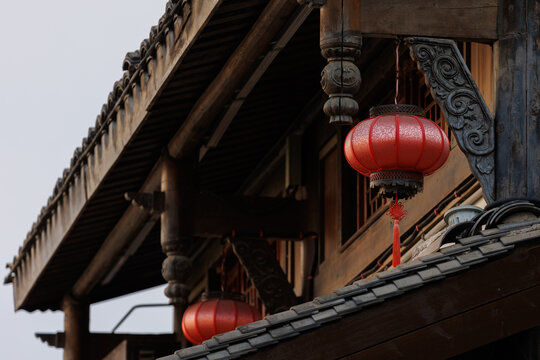 常德河街风光小景