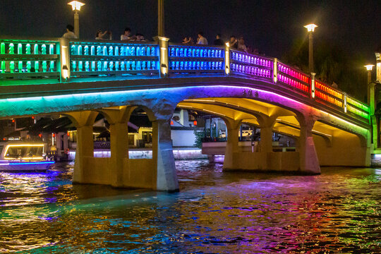 无锡南长街夜景HDR