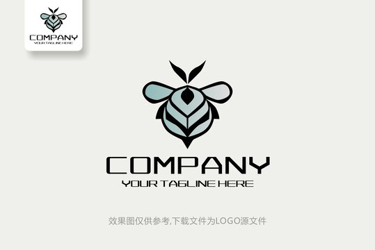 蜜蜂LOGO蜂蜜公司标志