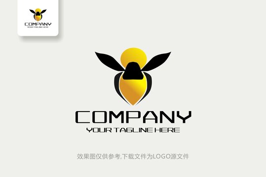 蜜蜂logo标志