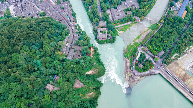 四川都江堰水利工程景区