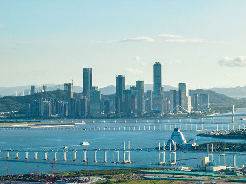 珠海横琴澳门城市地标