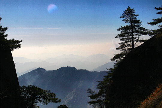 安徽黄山黄山美景