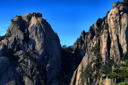 黄山美景黄山山峰