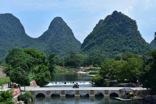 桂林阳朔山水风光