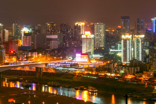 重庆山城夜景