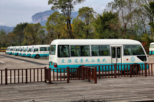 福建武夷山景区车