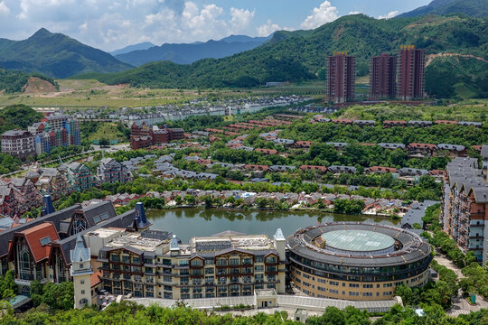 山水庄园风景