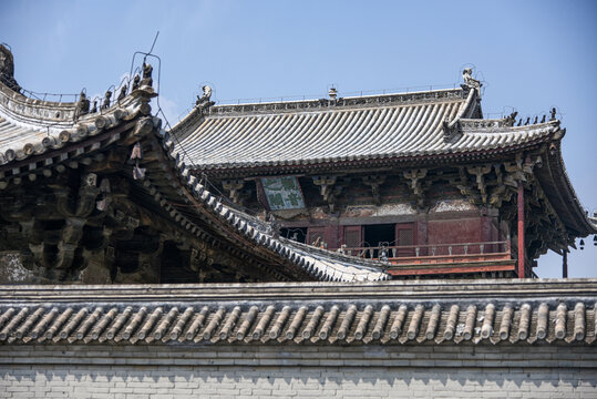 天津独乐寺历史建筑景观