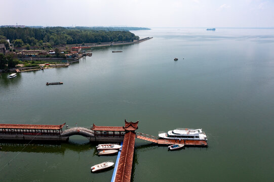 长治市漳泽水库湿地公园风光