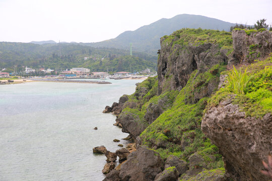 冲绳岛的海岛