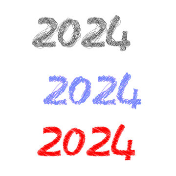 2024涂鸦字