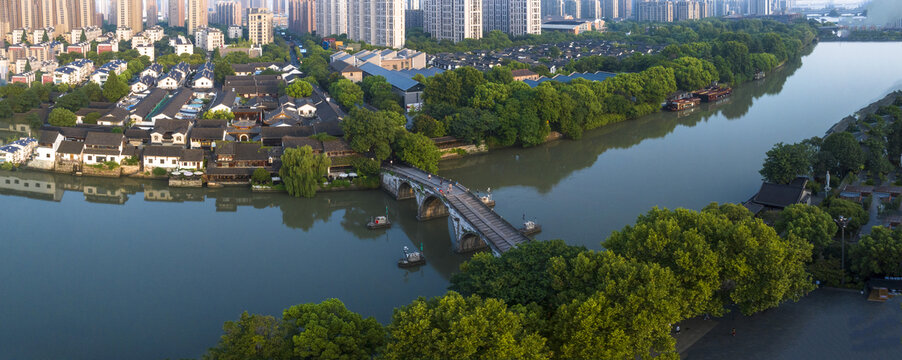 杭州拱墅区京杭大运河拱宸桥