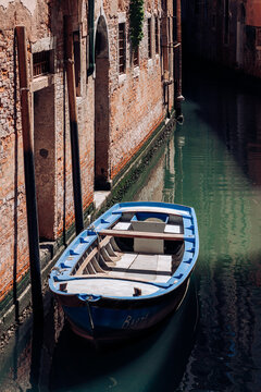 意大利威尼斯城市运河景观