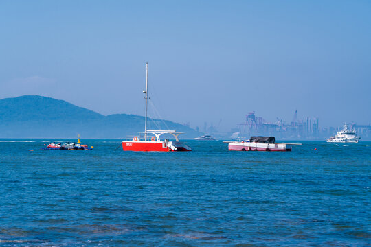 青岛栈桥景区海港