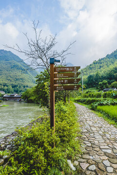 旅游景区导向指示牌