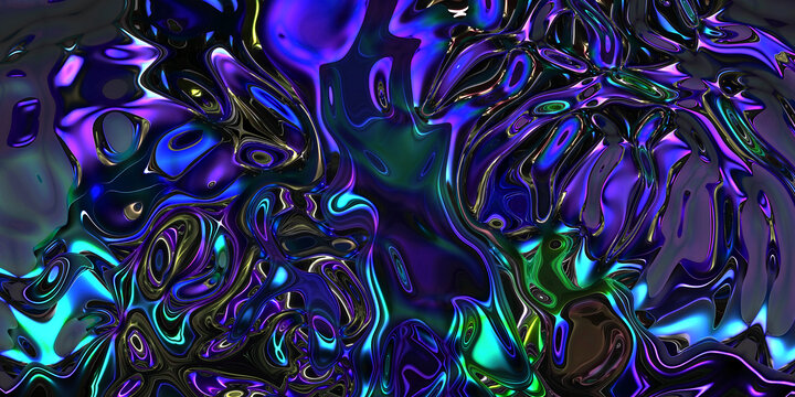 紫色流体艺术纹理