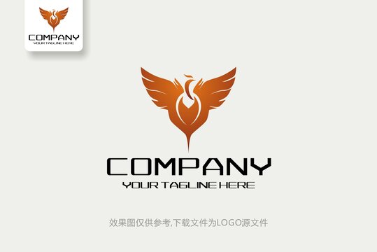 凤凰图案logo