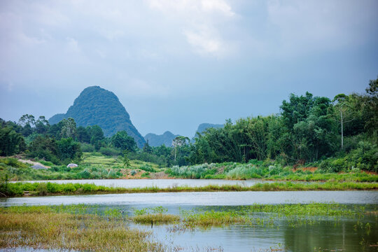 英西小桂林群山风光