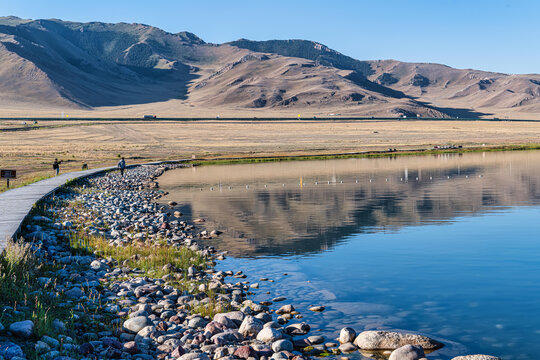 赛里木湖湿地