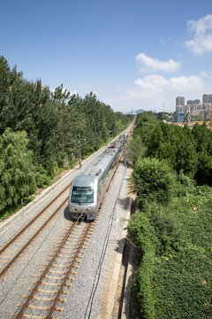 铁轨铁道铁路轨道交通