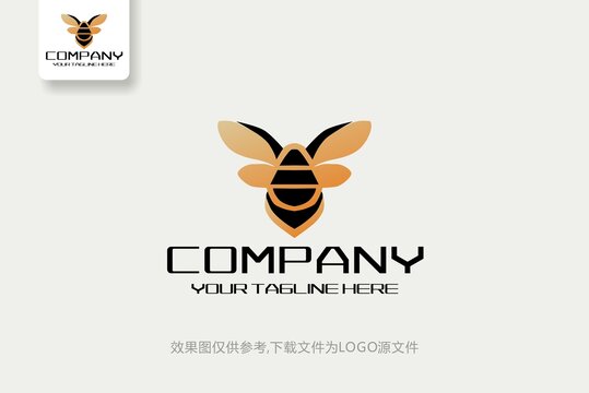 蜜蜂logo保健食品LOGO