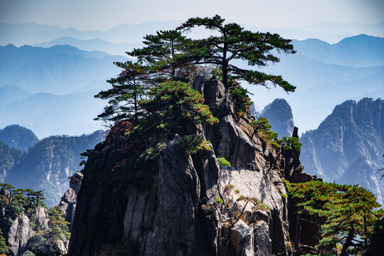 安徽黄山风景区