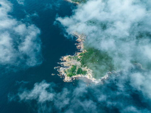 江门上川岛海岸线风景