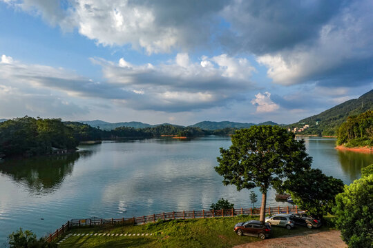 流溪河风景如画