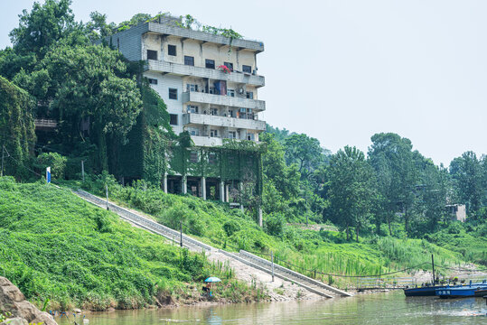 重庆小南海站建筑风光