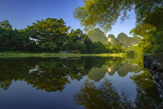 山水风景江河河流