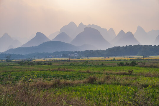 田园风光自然风景