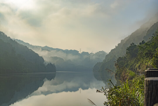 山水风景如画